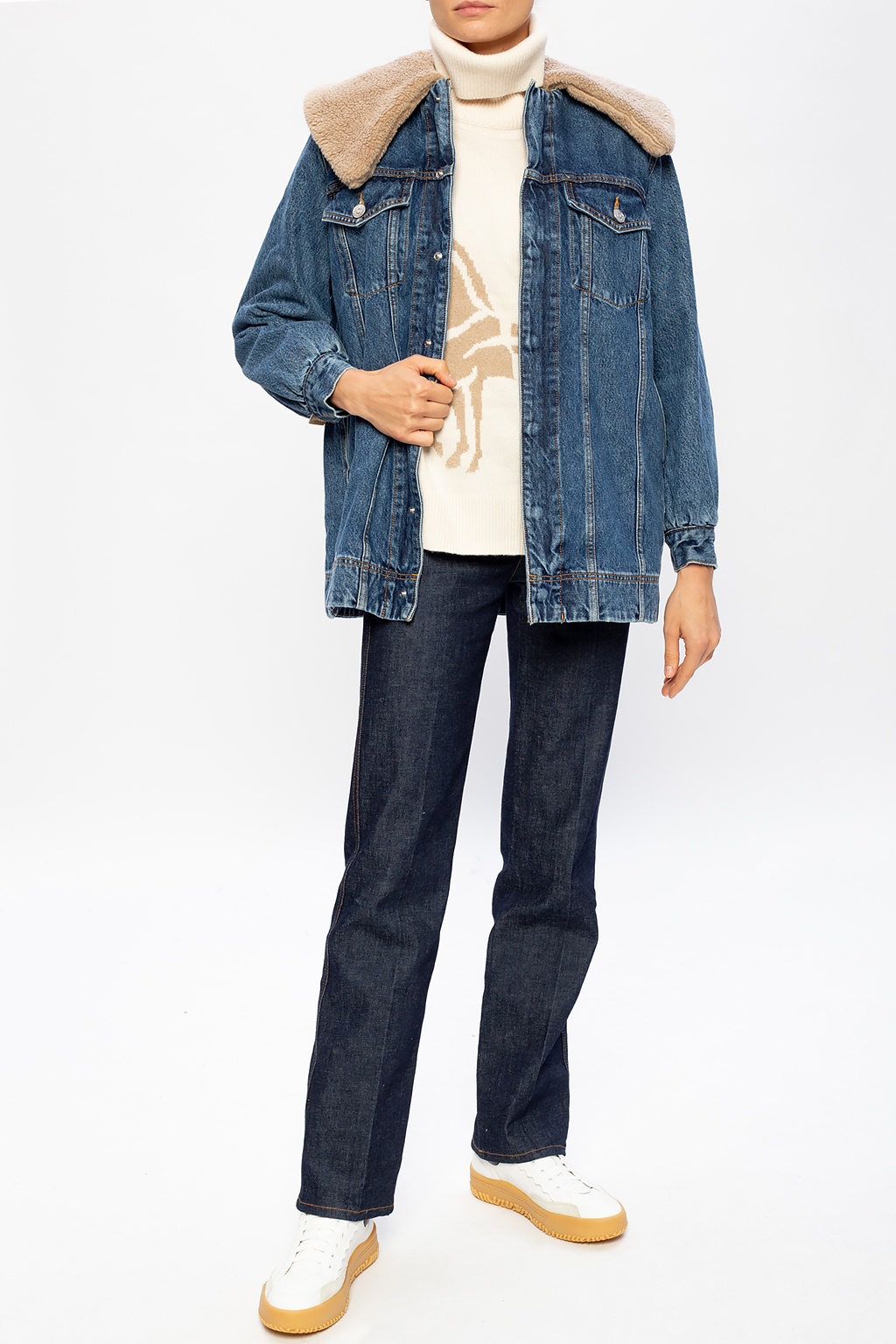 Double-layered denim jacket Ganni - Vitkac Canada